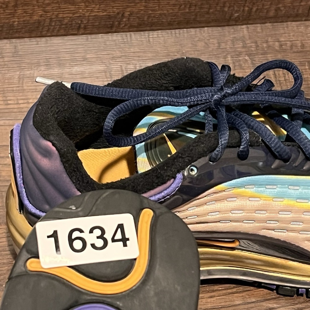 Nike Air Max Deluxe Women Size 8.5 RARE Ocean Wave Dreamscape Color - Picture 7 of 9